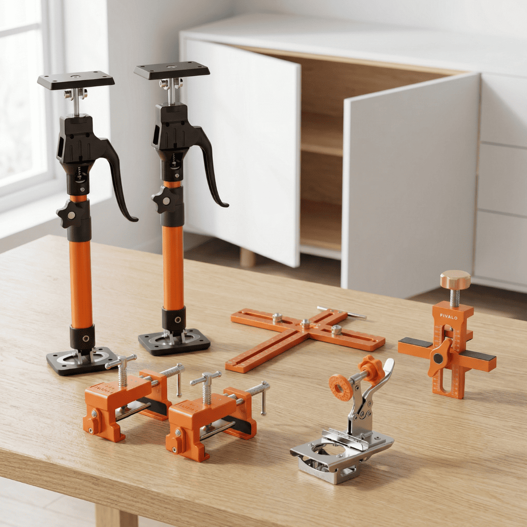 Fivalo™ Solo Installer Kit – cabinet installation tool for one person