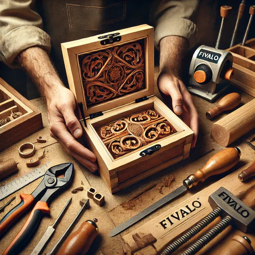 Crafting Elegant Jewelry Boxes: A Detailed Woodworking Guide with Fivalo Supplies