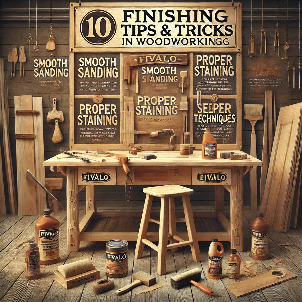 10 Finishing Tips & Tricks in Woodworking
