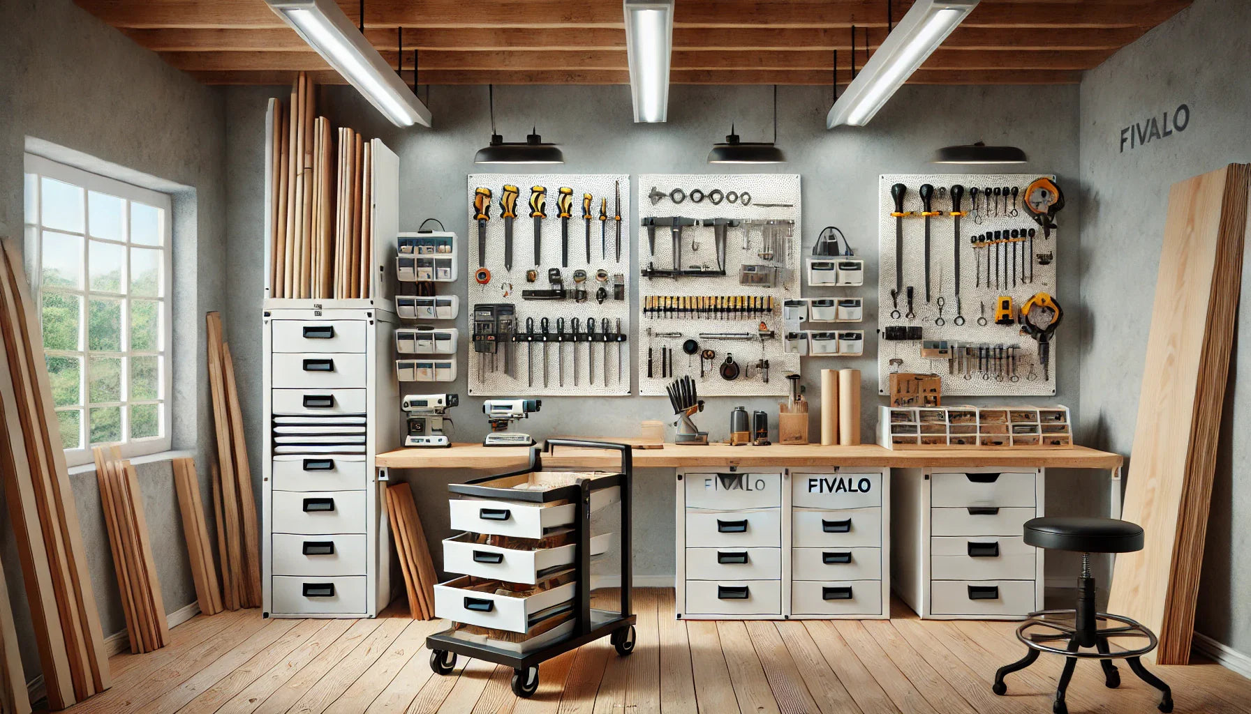 5 Nifty Storage Solutions for Your Woodworking Shop