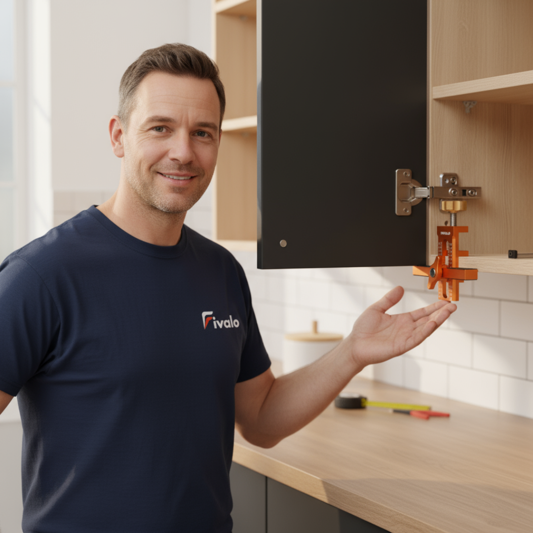 Fivalo™ 2-in-1 Cabinet Door Mounting Jig
