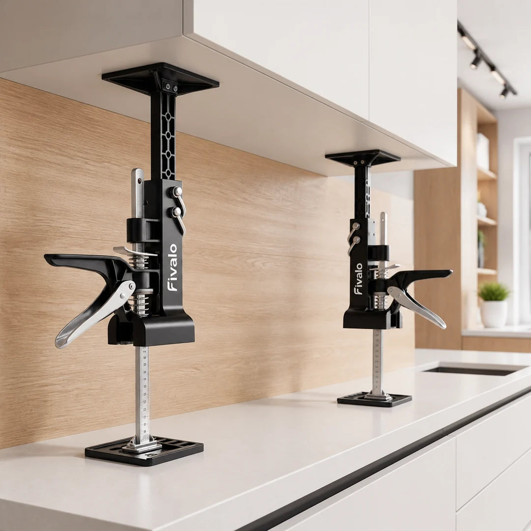 Fivalo™ 2-in-1 Cabinet Lift & Support Jack Set - 2pcs
