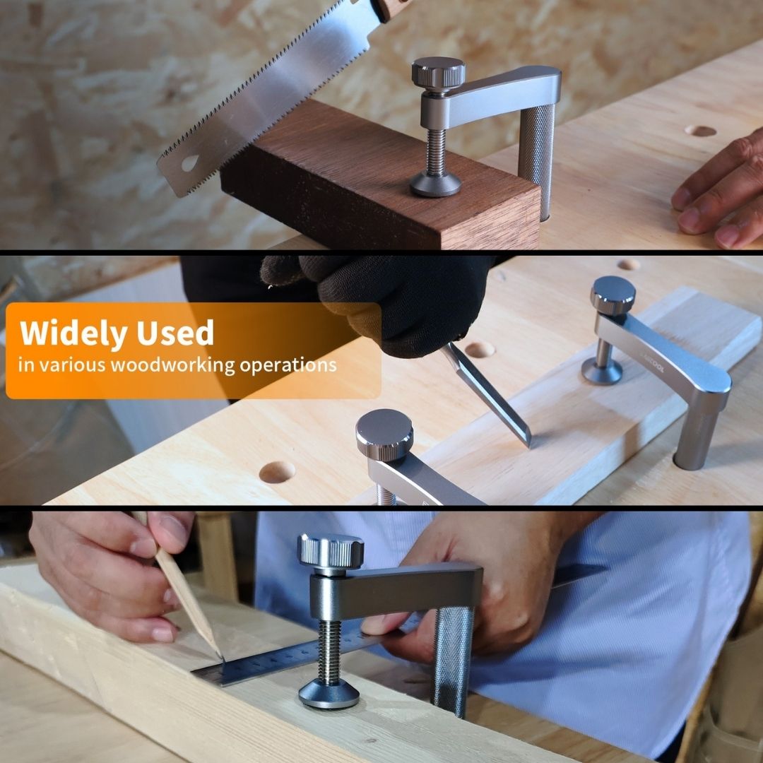 Fivalo™ Bench Dog Clamps for MFT Tables – 3/4" (19mm)