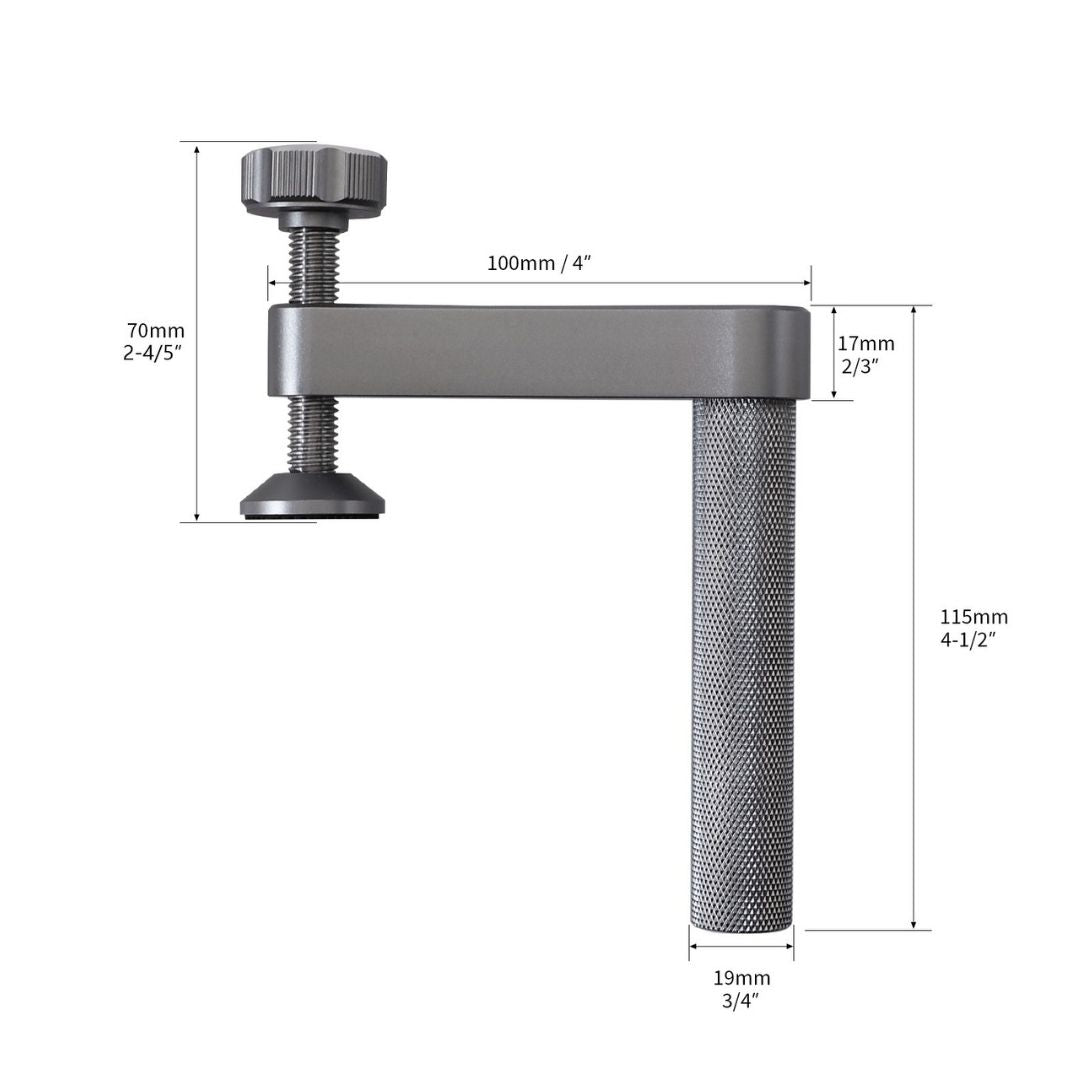 Fivalo™ Bench Dog Clamps for MFT Tables – 3/4" (19mm)