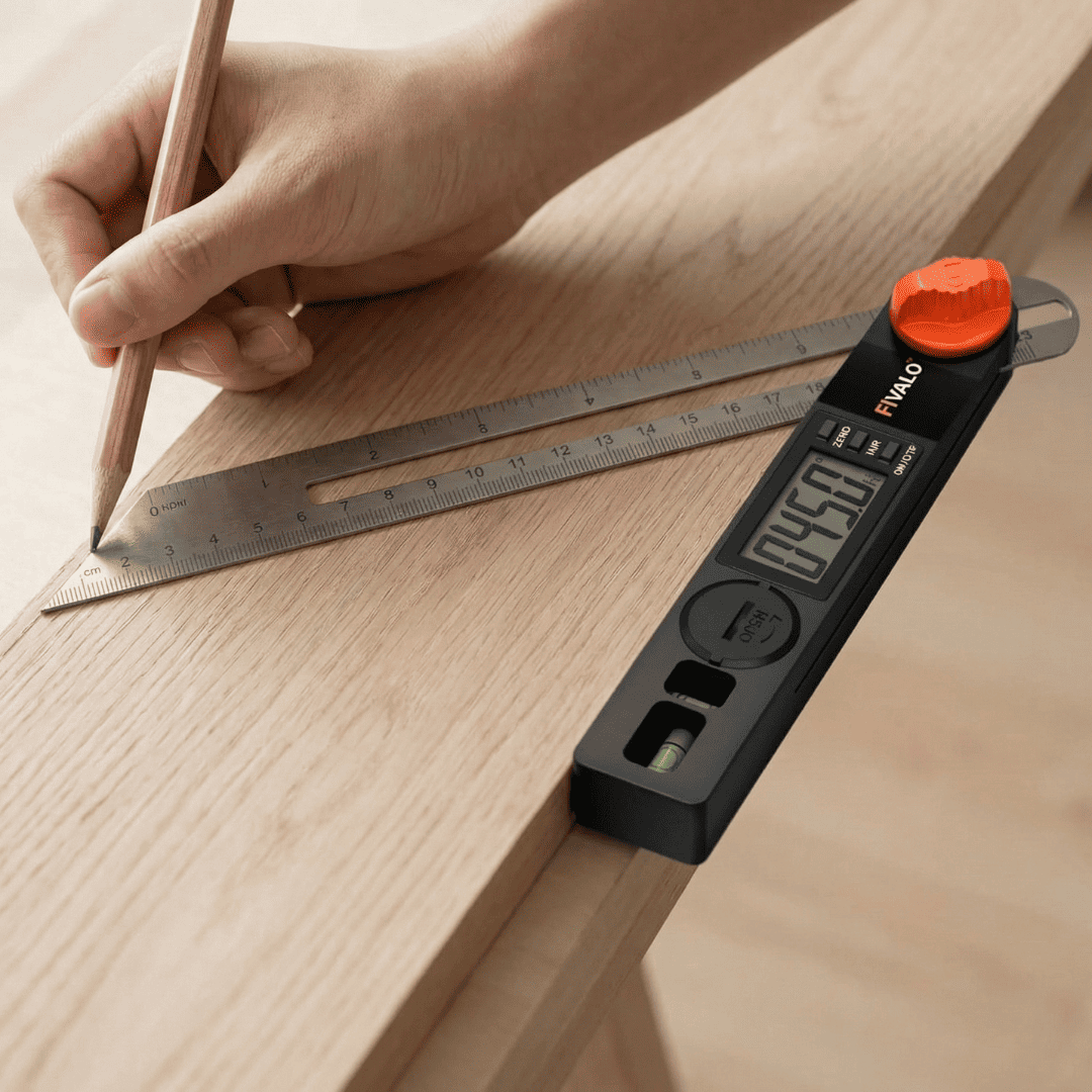 Fivalo™ Rapporteur d'angle numérique 0-360 degrés