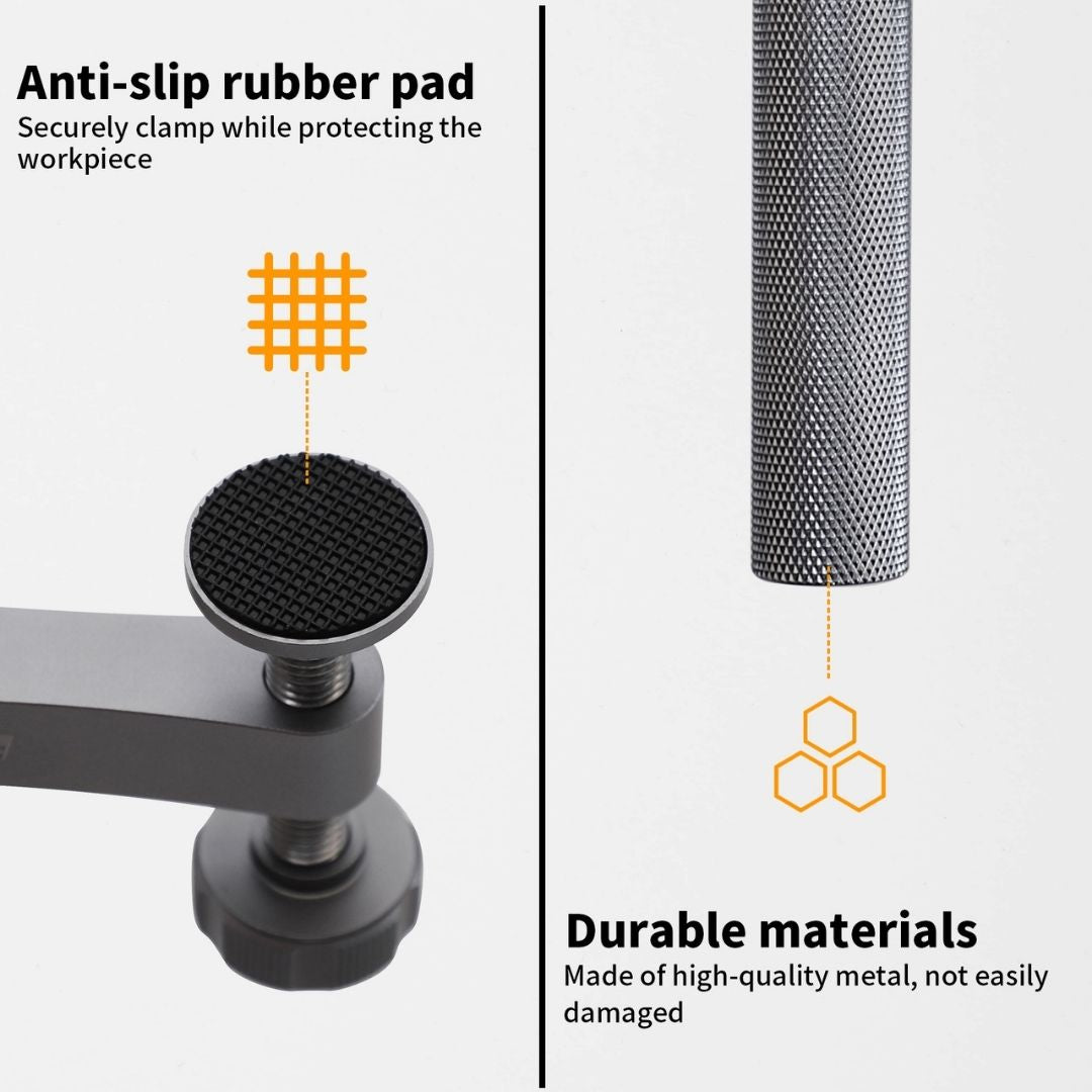 Fivalo™ Bench Dog Clamps for MFT Tables – 3/4" (19mm)