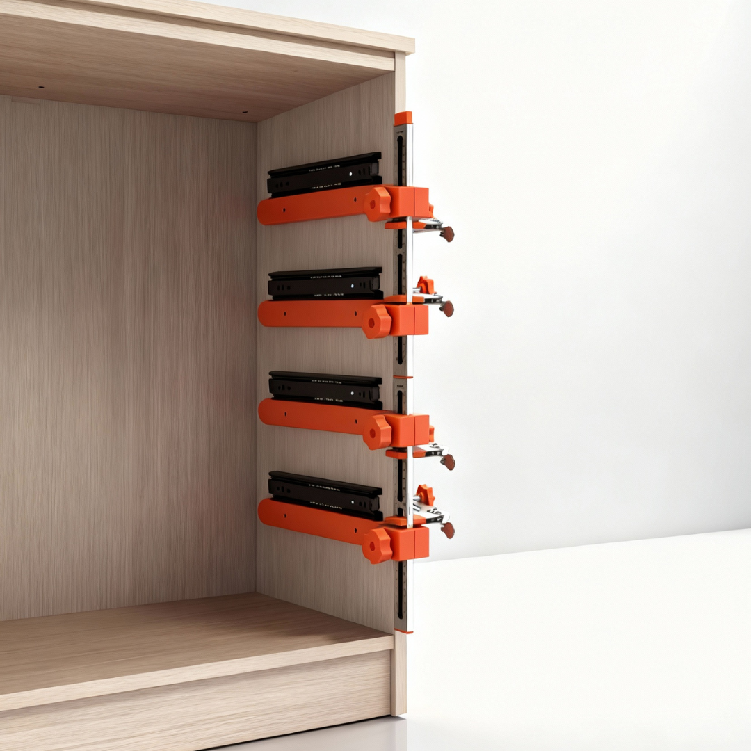 Fivalo™ Drawer Slide Jig with Toggle Clamps