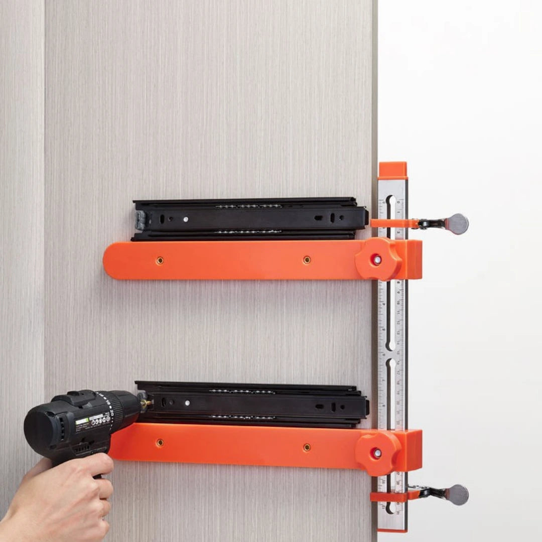 Fivalo™ Drawer Slide Jig with Toggle Clamps