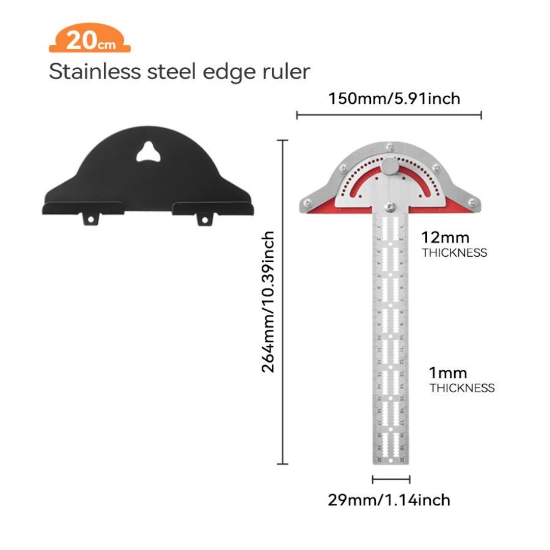 Fivalo™ Adjustable Woodworking Angle Ruler