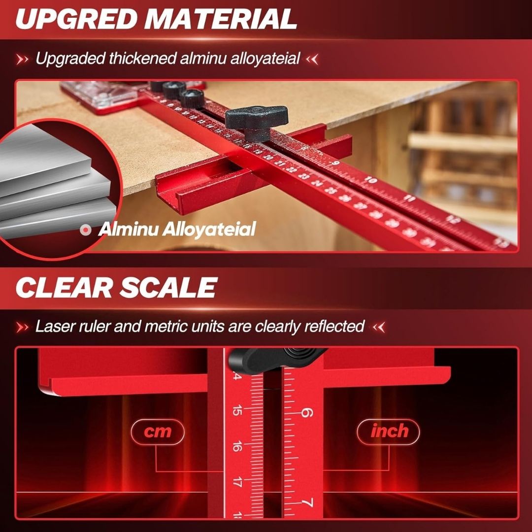 Bracket tal-kanal tat-tħin tar-router Fival ™ 4-in-1