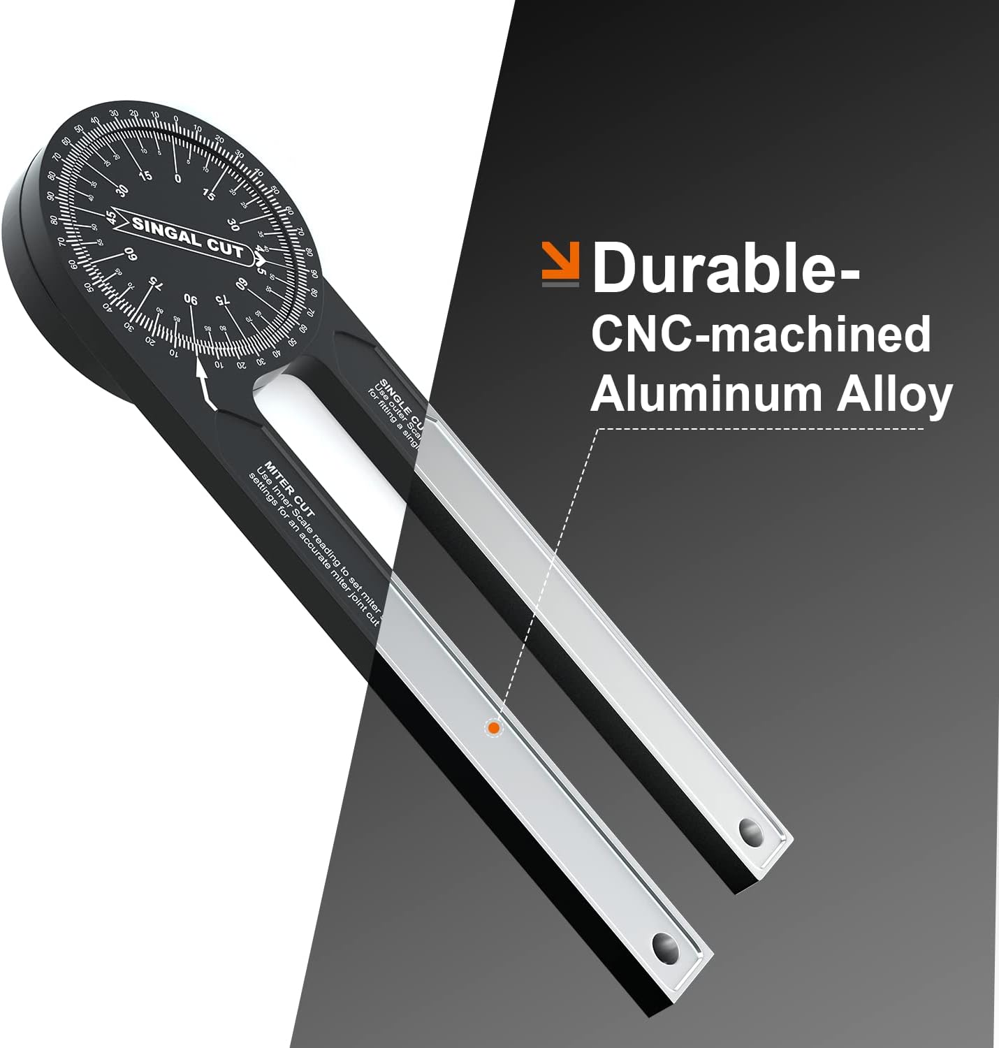 Aluminum Miter Saw Protractor