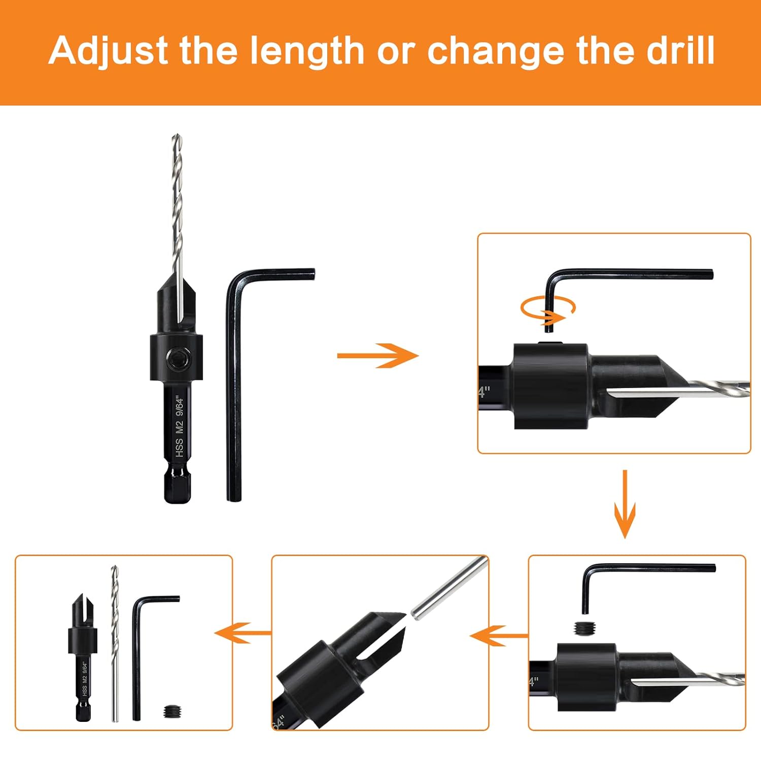 Countersink Drill Bits