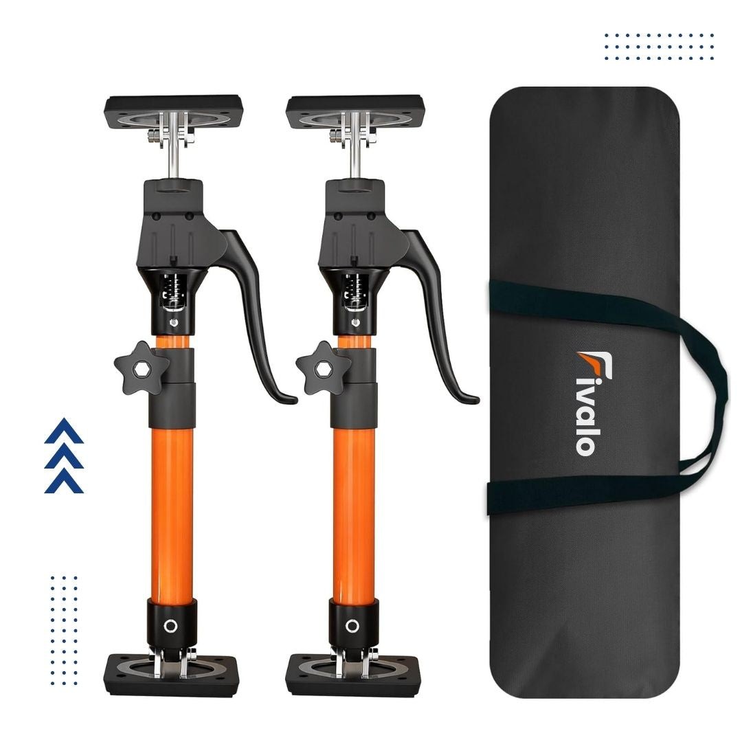 Third Hand Tool – Adjustable Cabinet Jack Support Pole (2-Pack) | 15.8"–23.6" (40cm–60cm)