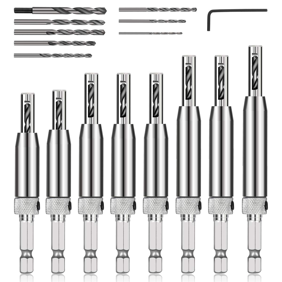Self-centering wiertarki Fivalo ™ (16pcs)