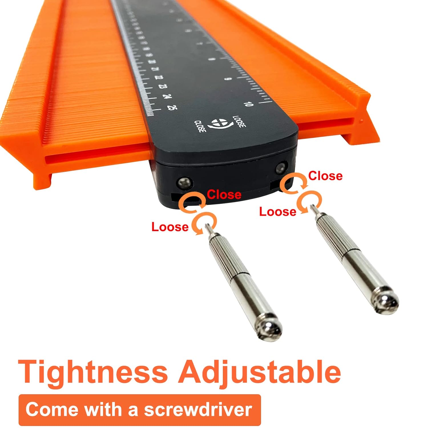 Fivalo™ Konturmåler Værktøj (10 tommer) med Lås