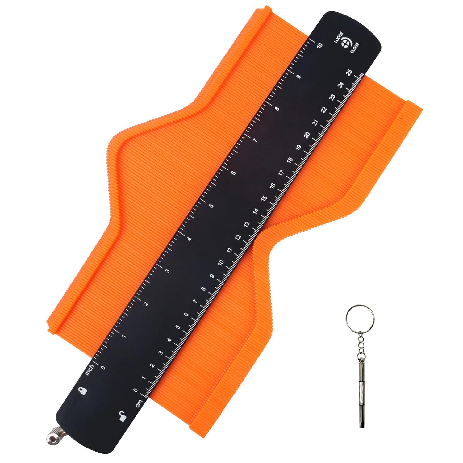 Fivalo™ Contour Gauge Tool (10 inch) with Lock