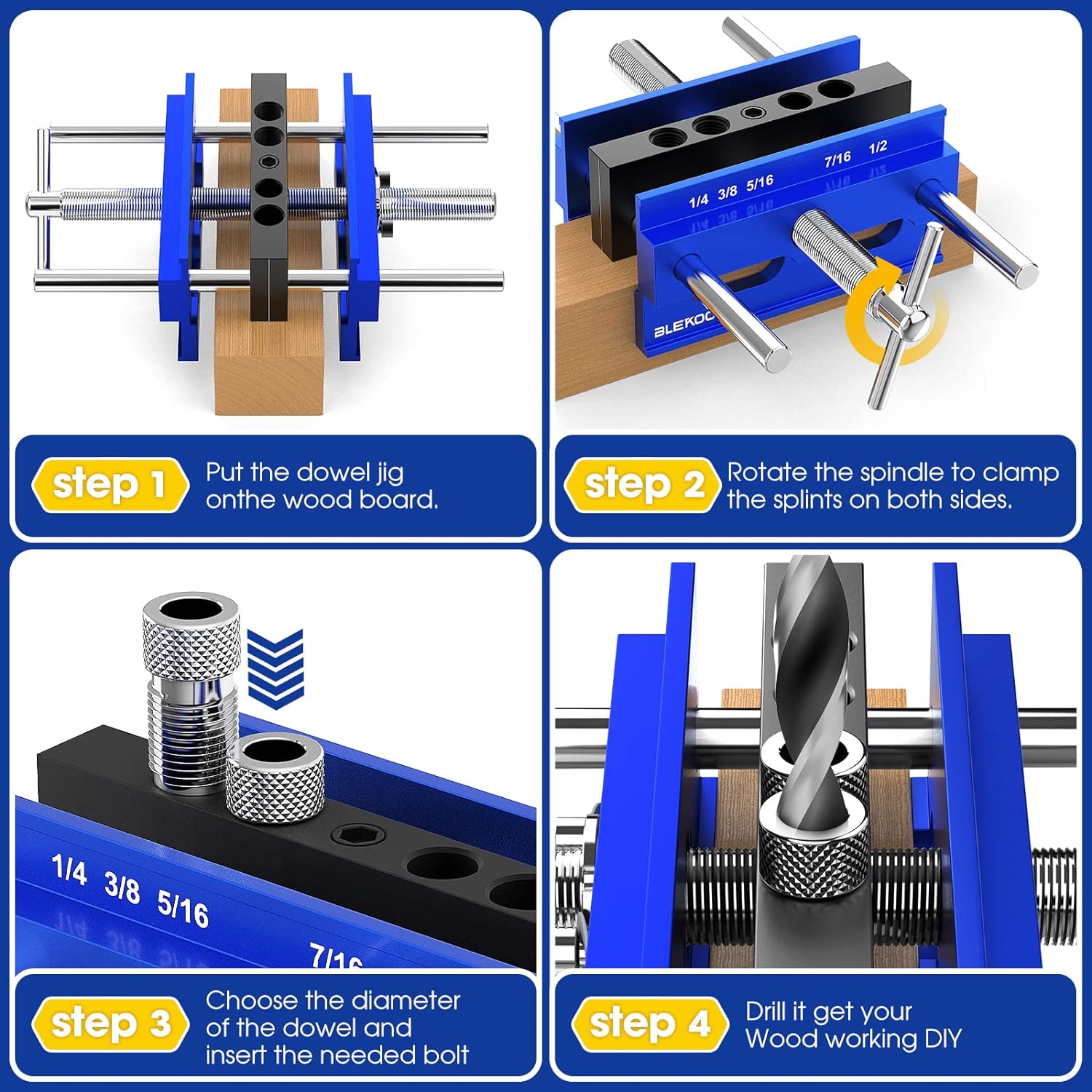 Self Centering Doweling Jig Kit