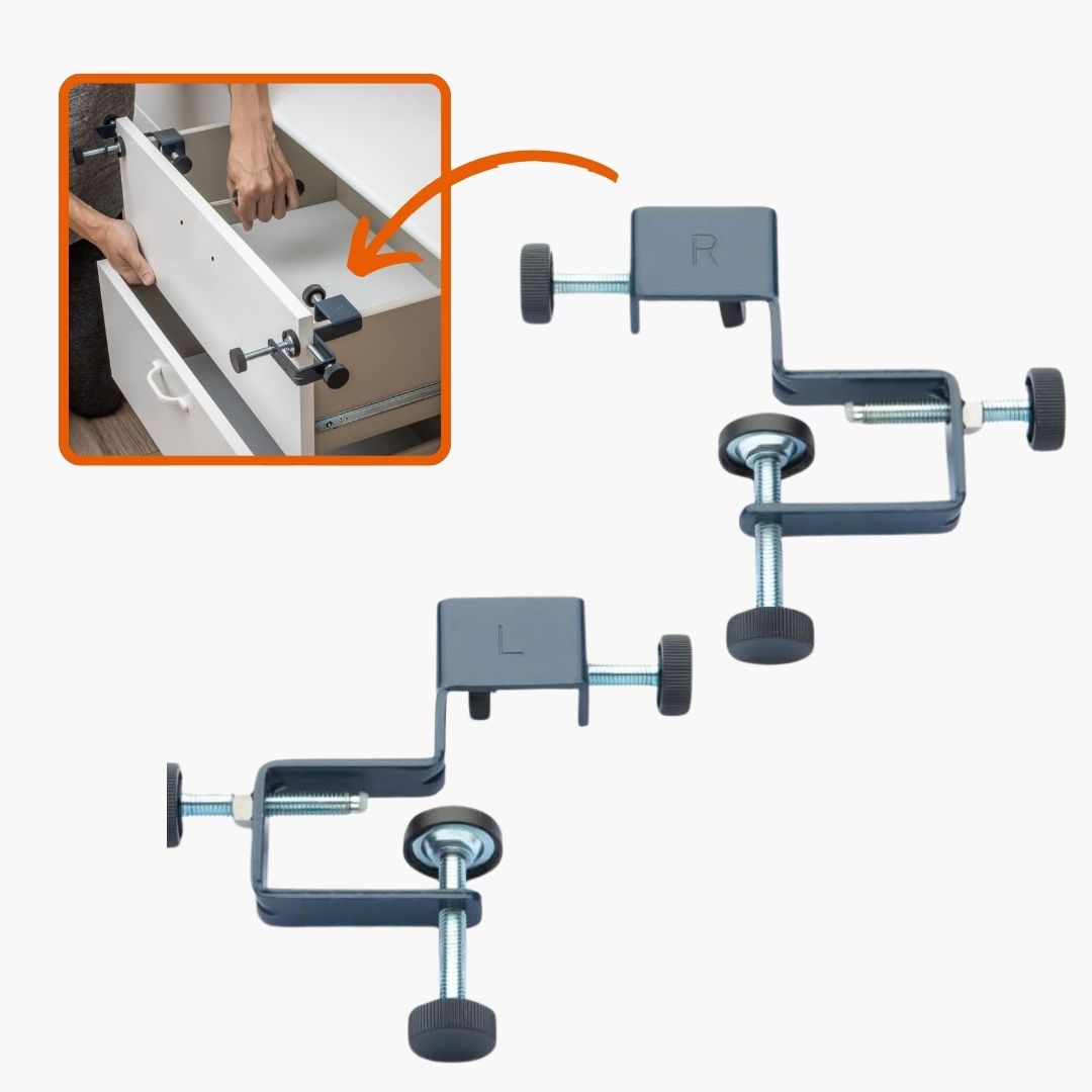 Fivalo™ Drawer Front Installation Clamps for Woodworking