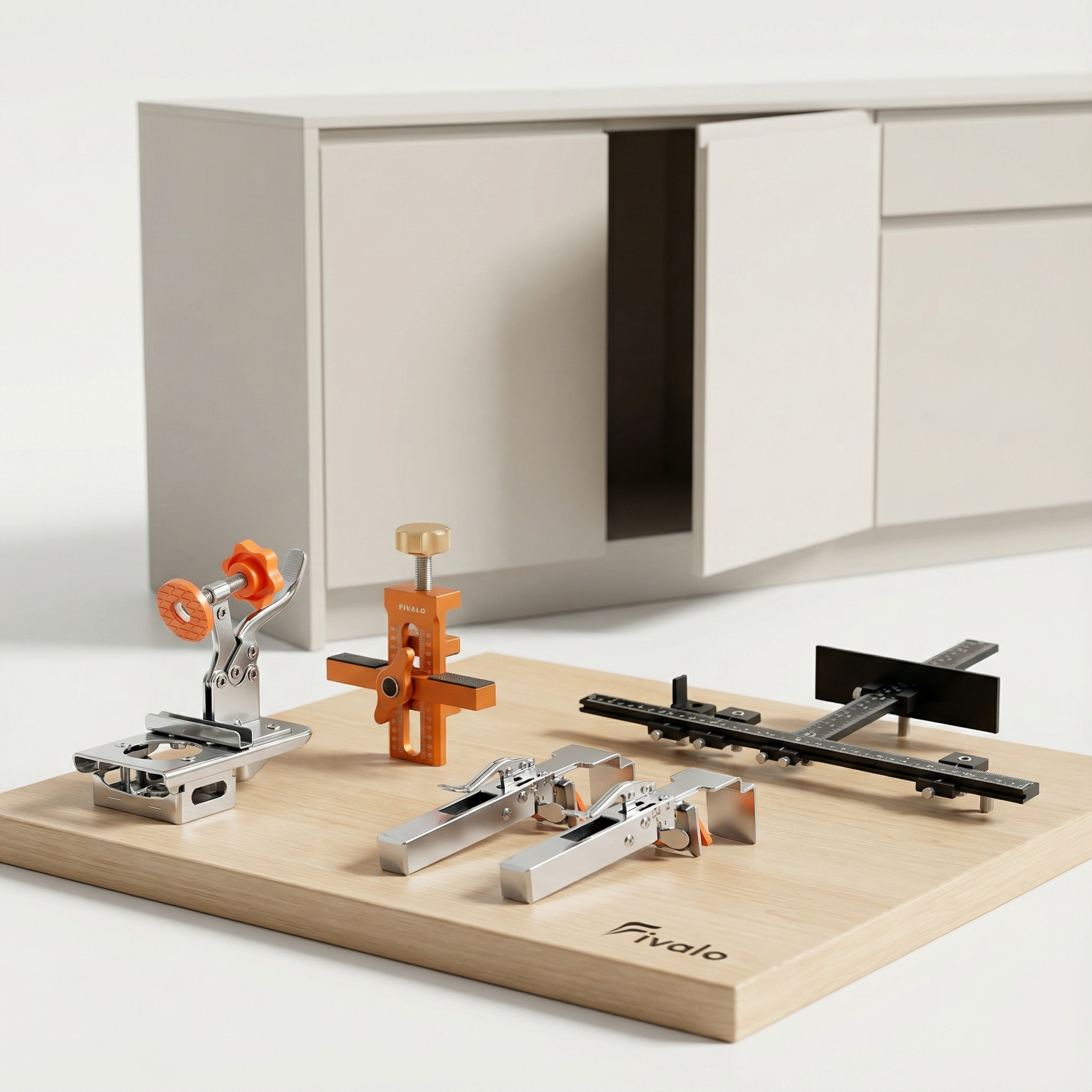 Fivalo™ Pro Cabinetry Master Kit – complete professional cabinetry tool set