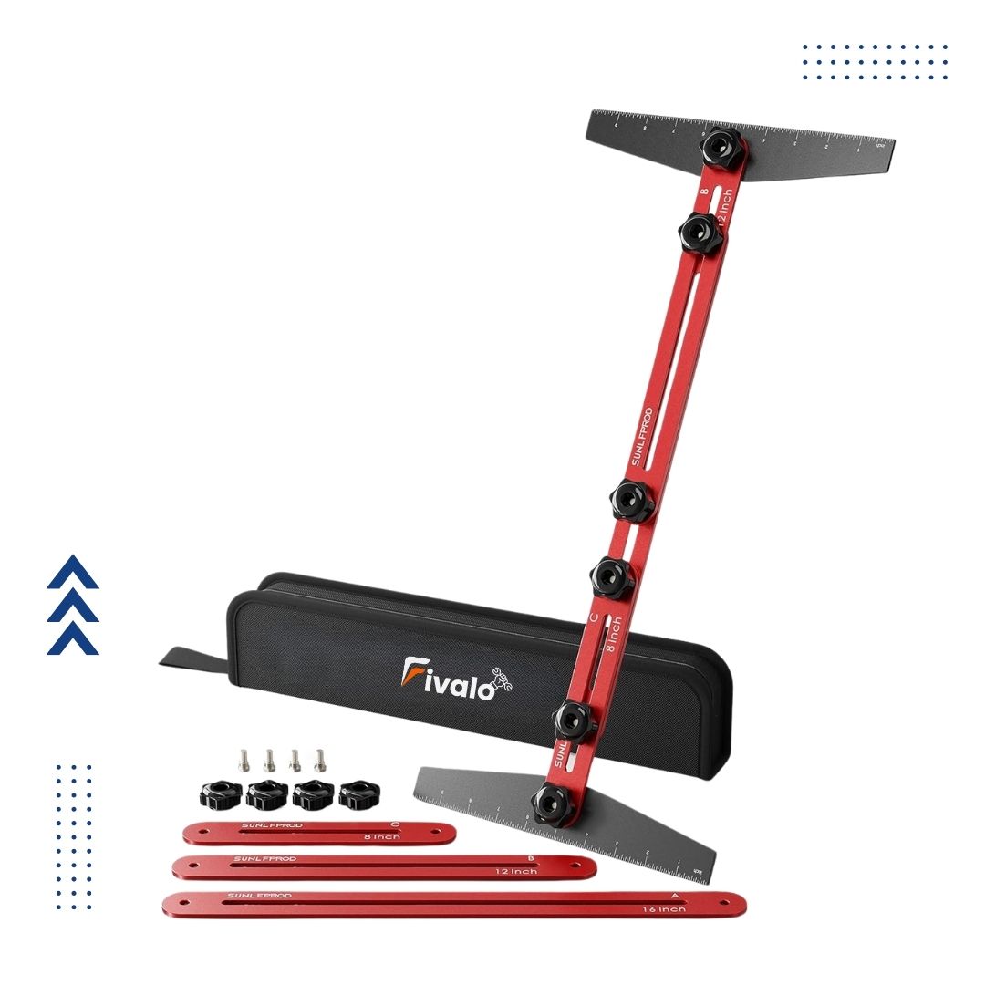 Fivalo™ Stair Tread Template Tool – precision stair tread profile capture tool