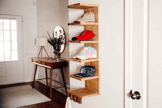 DIY Hat Rack – Fivalo