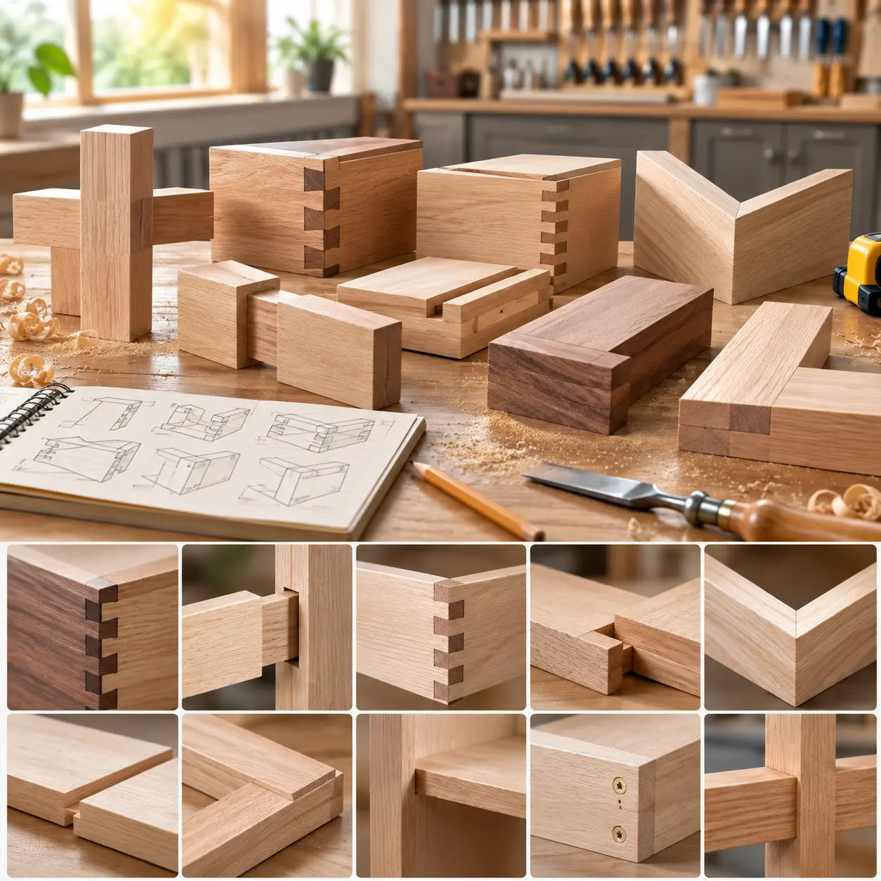 10 Essential Woodworking Joints Every Beginner Must Know