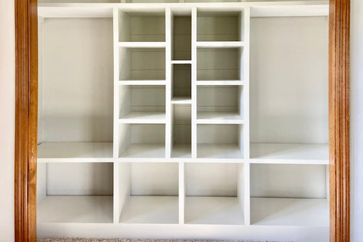 DIY Closet Cubbies