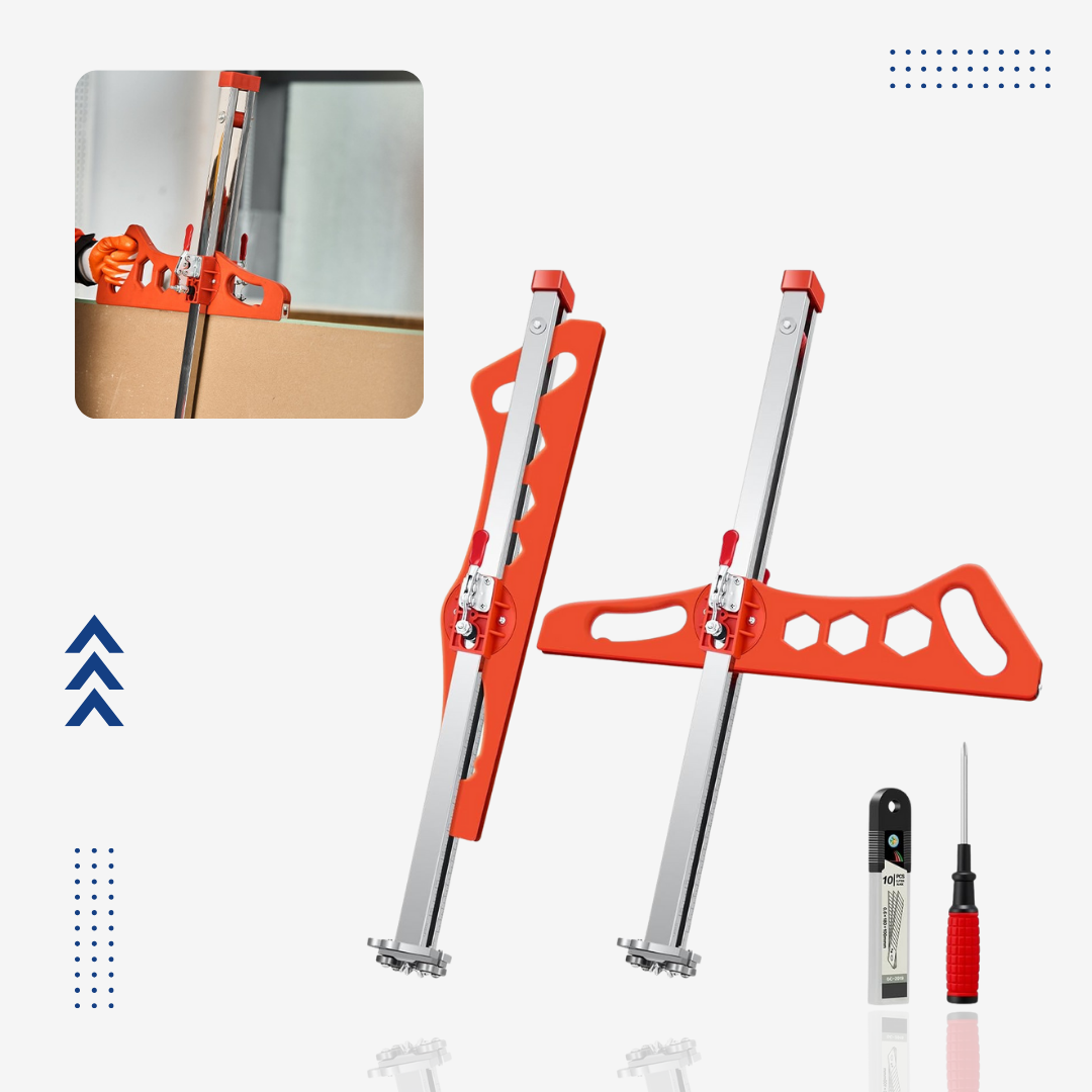 Fivalo™ Foldable Drywall Cutting Tool – compact foldable drywall scoring tool