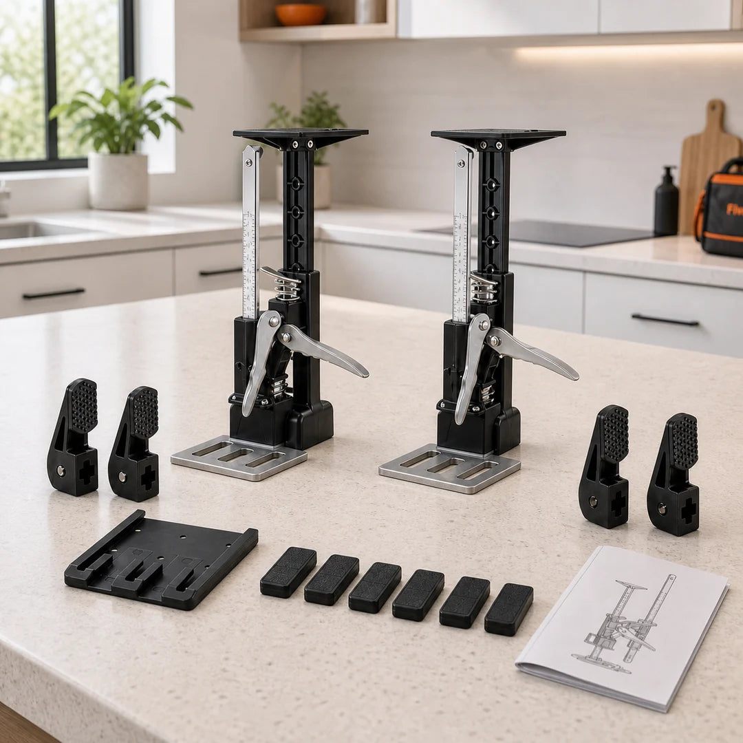 Fivalo™ 2-in-1 Cabinet Lift & Support Jack Set - 2pcs