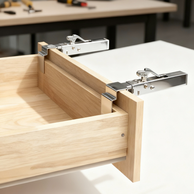 Dead-Flat Drawer Fronts.