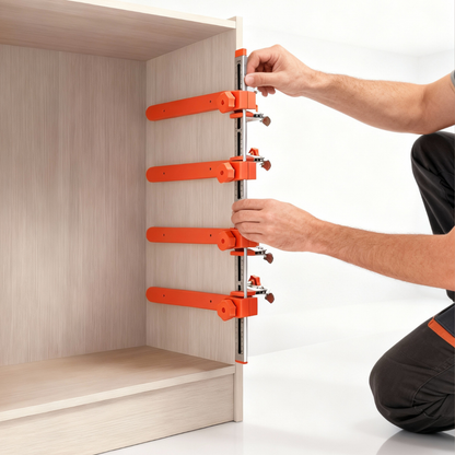 Fivalo™ Drawer Slide Jig with Toggle Clamps