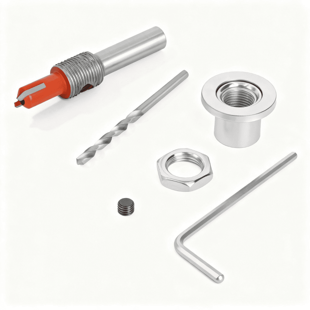 5Pcs Countersink Drill Bit Set