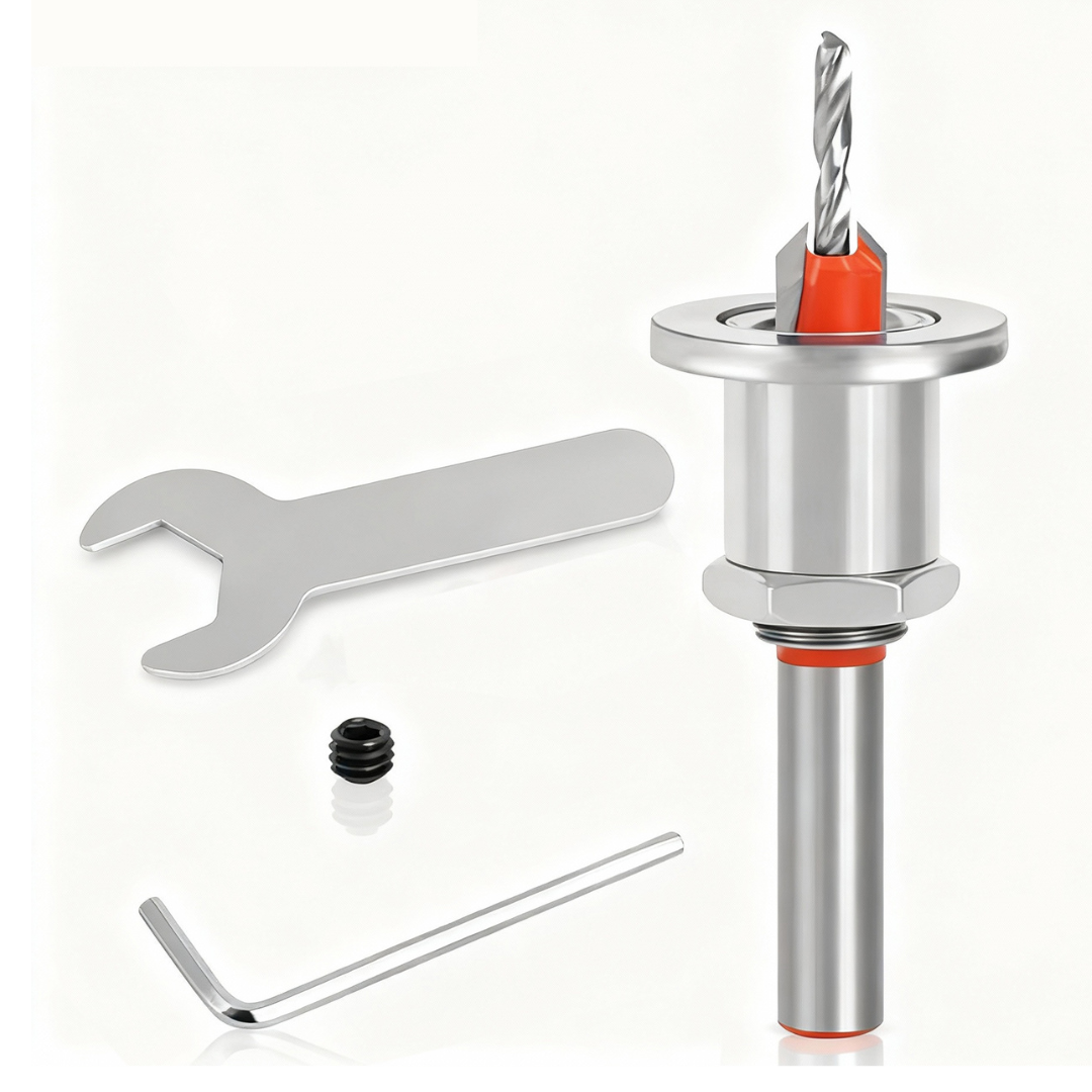 5Pcs Countersink Drill Bit Set