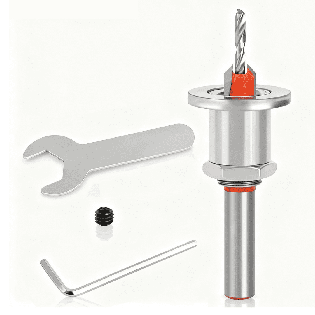 5Pcs Countersink Drill Bit Set