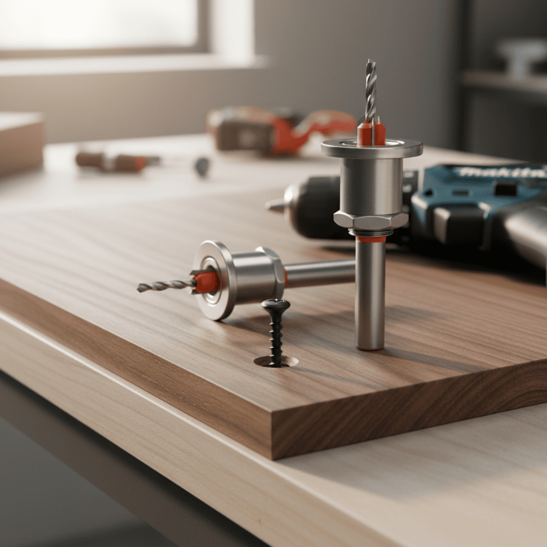 5Pcs Countersink Drill Bit Set