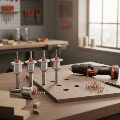 5Pcs Countersink Drill Bit Set