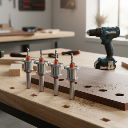 5Pcs Countersink Drill Bit Set