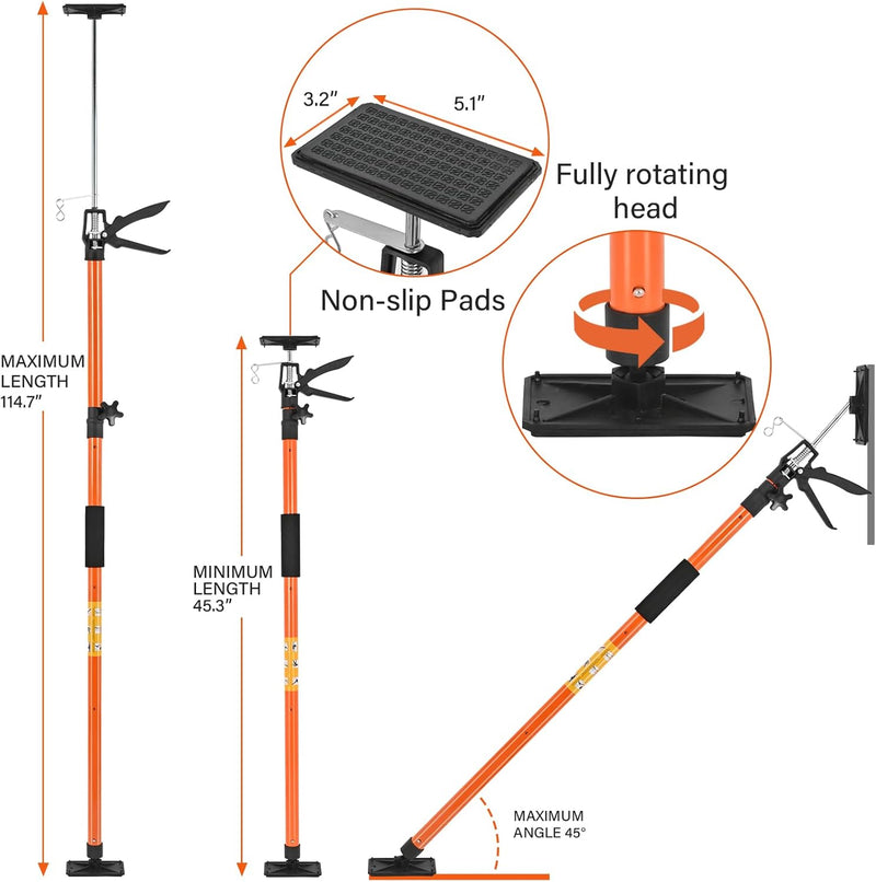 Cabinet Jacks for Installing Cabinets - 2PCS