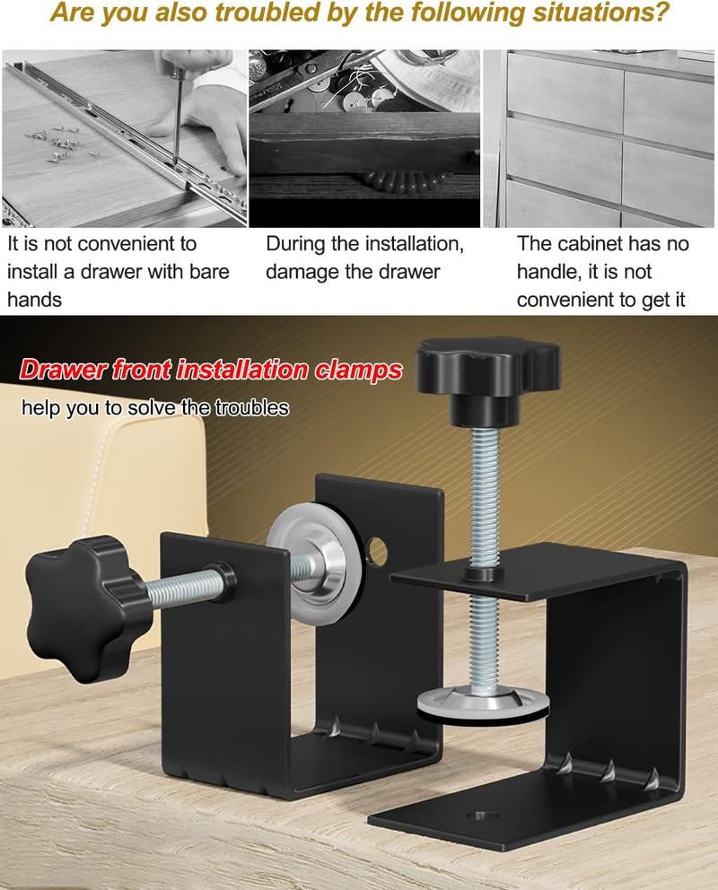Drawer Front Mounting System