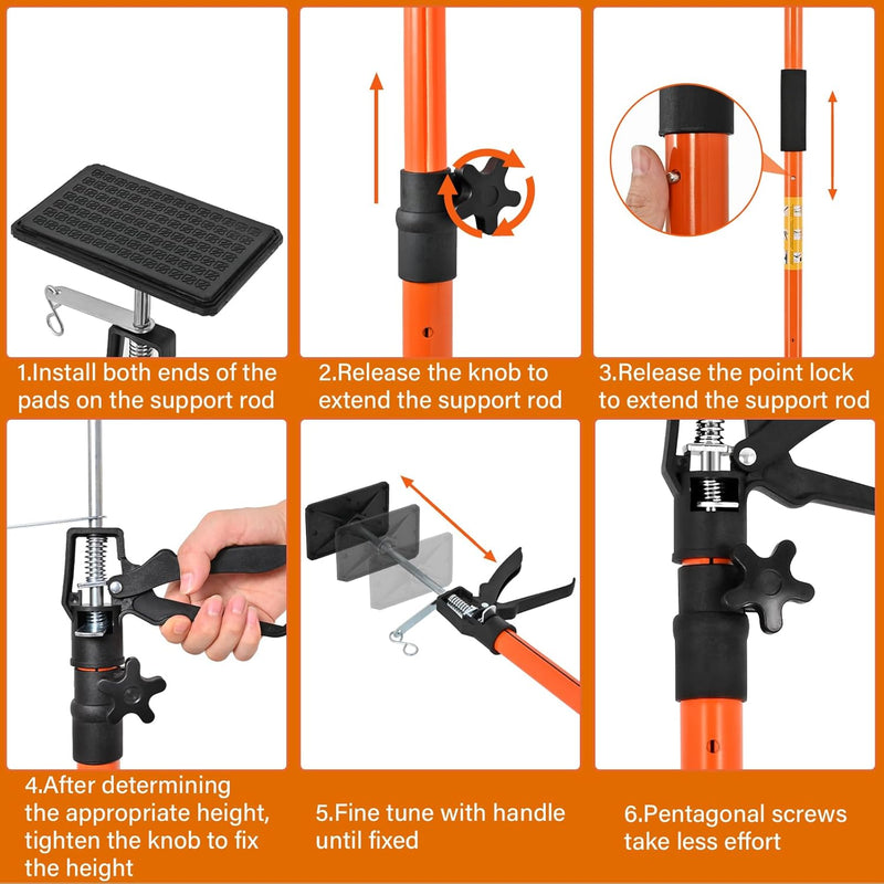 Cabinet Jacks for Installing Cabinets - 2PCS