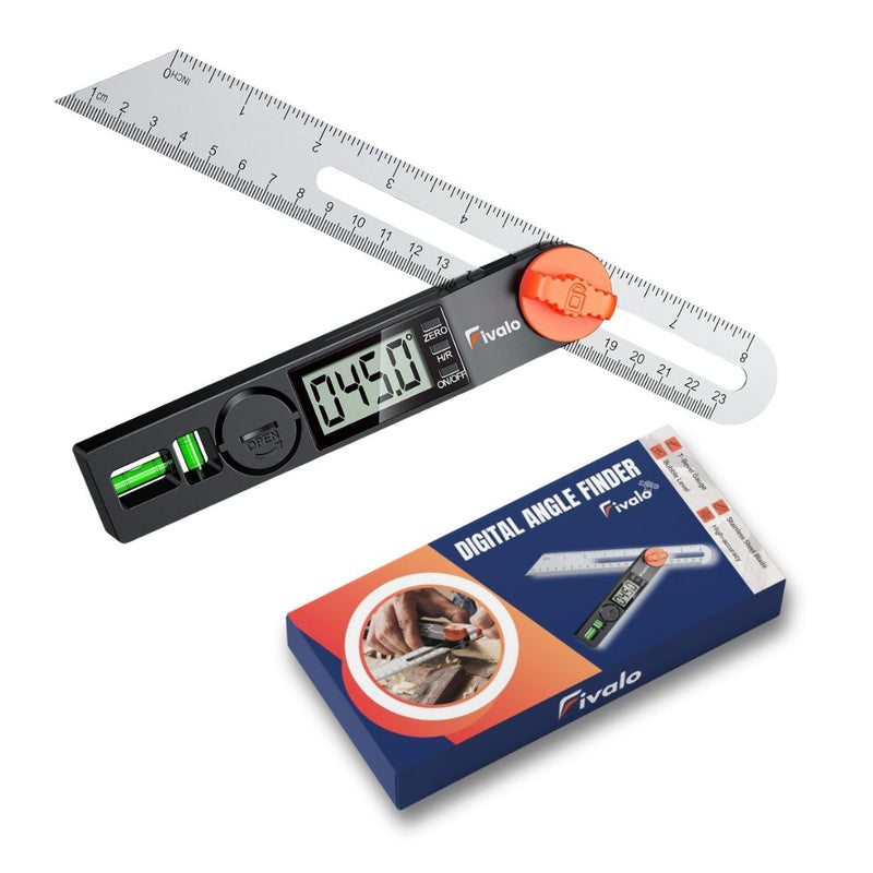 Fivalo™ Digital Angle Finder Protractor 0-360 Degree