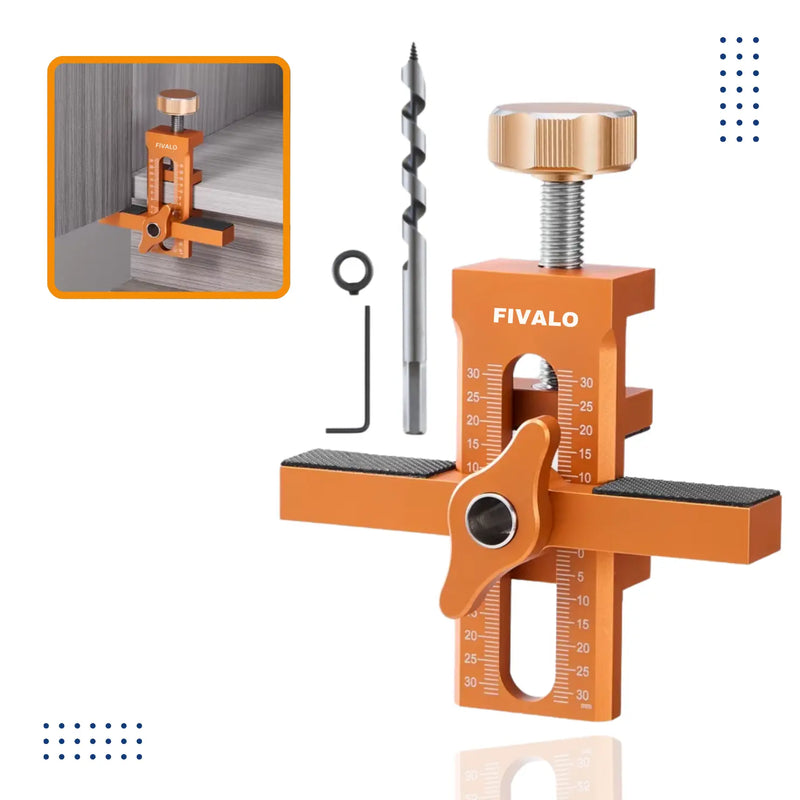 Fivalo™ 2-in-1 Cabinet Door Mounting Jig