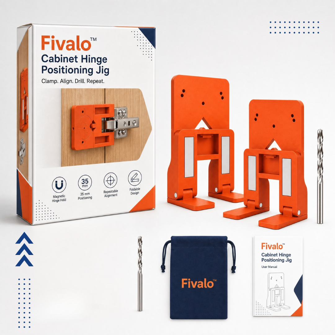 Fivalo™ Cabinet Hinge Positioning Jig