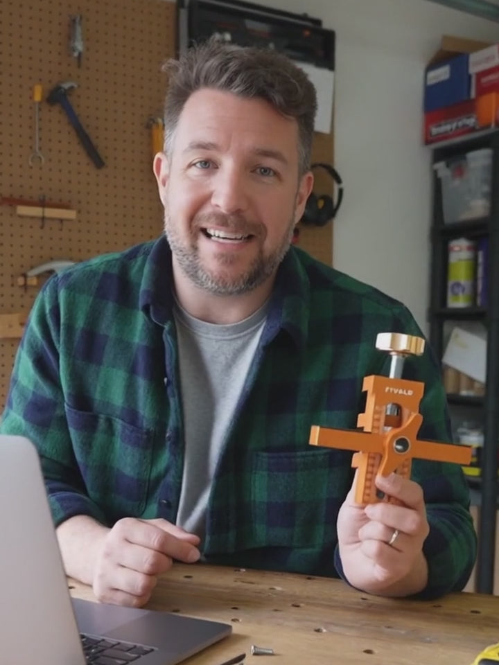 Fivalo™ 2-in-1 Cabinet Door Mounting Jig