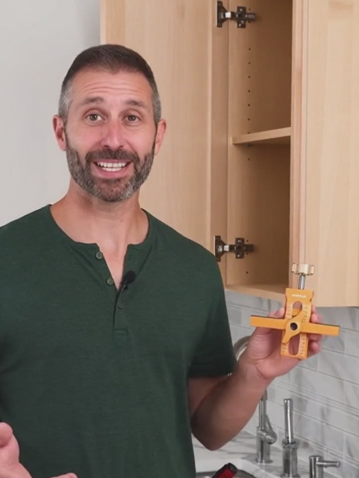 Fivalo™ 2-in-1 Cabinet Door Mounting Jig